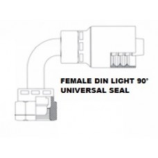 5/8 X 26MM Female 90° Swivel DIN (Light) 